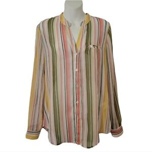 Kut from the Kloth longsleeve button down shirt size S